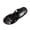 Black, variant on Women's Cross Strap Open Toe Flat Sandals Elastic Back Strap Sandals For Casual Summer Daily Wear