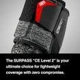 thumbnail image 3 of 100% Surpass Elbow Guards (Large, Gray/Black), 3 of 7
