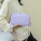 thumbnail image 4 of Crossbody Bolsos Borlas PU Cuero Mujer Satchel Bag (púrpura), 4 of 8