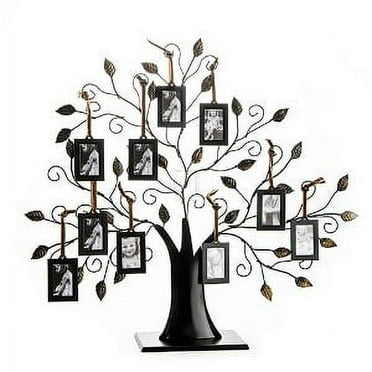 Klikel 20" Family Tree Picture Frame Display (10 Count)