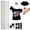 Black%GC100, variant on SJLDQY Carnival Womens 70S 80S Disco Dress Up Fahsion Tops With Headwear Outfits Party Stage Performance Clothes Set