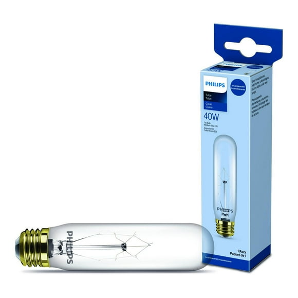 PHILIPS Ampoule T10 de 40W à culot moyen pour électroménager