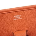thumbnail image 5 of Pre-Owned Hermes Hermès Evelyn 3PM Shoulder Bag, Taurillon Clemence Leather, Terre Battue, Z..., 5 of 10