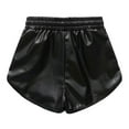 thumbnail image 3 of GYRATEDREAM Girls Metallic Dance Shorts for Athletic Sparkly Hot Pants for Girls 4-12 Years, 3 of 10