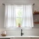 thumbnail image 5 of Cortinas Jinchan de Lino para Cocina 66x114 cm Blanco 2 Paneles, 5 of 9