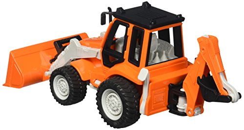 driven backhoe loader toy