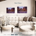 thumbnail image 4 of Elephant Stock Chicago Frozen River Cityscape Wall Art - Horizontal Canvas Wall Art - Living Room Wall Decor - Places Canvas - Brown And Gray Decor - 30" x 20", 4 of 8
