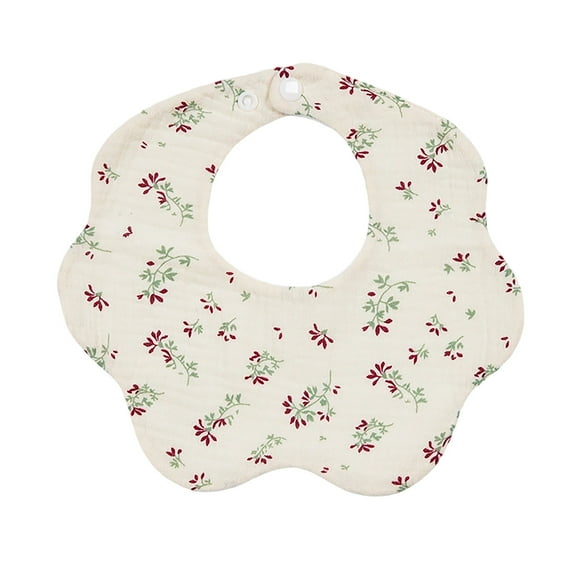 Cotton Bib 6-layer Cartoon Pattern Baby Feeding Towel Comfortable Saliva Towel Newborns Burping Cloth for Boy Girls