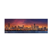 Trademark Fine Art 'Chicago' Canvas Art by Doug Cavanah