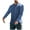 Blue, variant on Hinvhai Men's Henley Shirts Long Sleeve Casual Button V Neck Athletic T-Shirts Lightweight Fashion Workout Gym Pullover Shirt Dark Gray M(M)