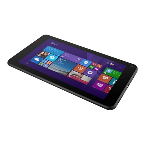 Ematic EWT716 - Tablet - Intel Atom - Win 8.1 - 1 GB RAM - 16 GB - 7" IPS touchscreen 1024 x 600 - black