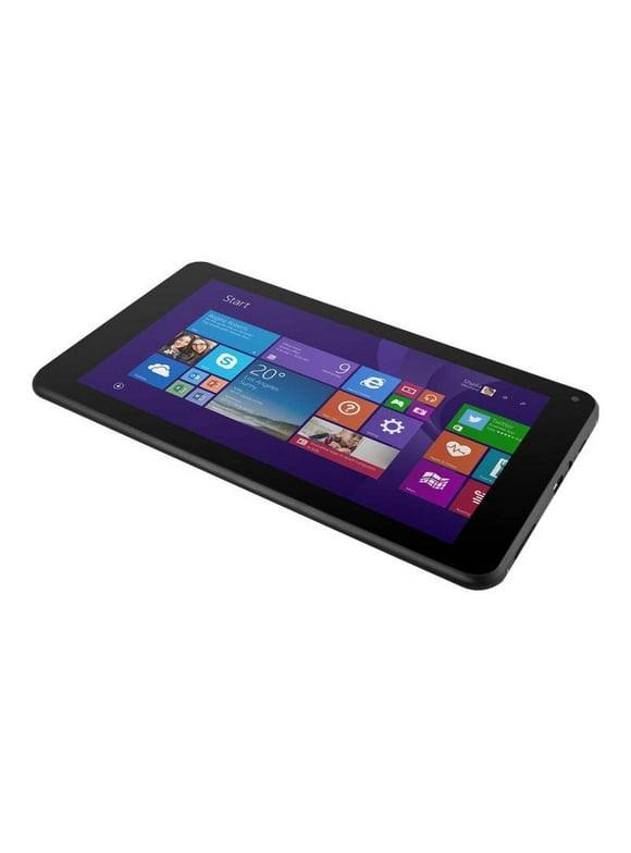 Ematic EWT716 - Tablet - Intel Atom - Win 8.1 - 1 GB RAM - 16 GB - 7" IPS touchscreen 1024 x 600 - black