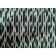 thumbnail image 4 of oneOone Tissu Popeline de Coton Chevron Kasuri Imprimé Tissu au Mètre 56 Pouces de Large, 4 of 4