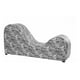 thumbnail image 1 of Sillon Kamasutra Gris Tantra Potro Amor Lounge Puff Divan Salas Mobeler Sillón moderno resistente, 1 of 2