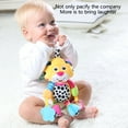 thumbnail image 6 of Baby Rattle and Teether Toy Tiger with 32 Melodies, Soft Musical Infant Toy for Stroller Car Seat, Sensory Chew Toy for 0-3 3-6 6-12 Months, Developmental Toy for Hearing and Touch, 6 of 9