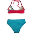 thumbnail image 2 of Pink Platinum - Little Girls 2 Piece Bikini Swimsuit 33548-4 (AQUA HIBISCUS), 2 of 3
