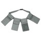 thumbnail image 1 of Multipurpose Storage Fanny Pack 4 Ports Garden Tool Fanny Pack Detachable Tool Pouch Waterproof Tool Bag1pcs-grey, 1 of 5