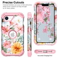 thumbnail image 2 of Funda de teléfono PIXIU compatible con iPhone 16e de 6,1 pulgadas, color rosa, 2 of 8