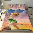 thumbnail image 1 of Tinkerbell Tinker Bell Conjunto de sábanas temático, trío de piezas, cómodo y amigable con la piel, diseño único, regalo de decoración para el hogar para familiares, amigos y fans,173cm *218cm, 1 of 6