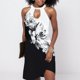 thumbnail image 2 of Gibobby Vestido Mujer Casual de Playa Verano Vestido casual sin mangas con estampado floral de verano para mujer Vestido sin mangas delgado con cuello colgante(Blanco,CH), 2 of 5