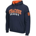 thumbnail image 2 of Men's Colosseum Navy Syracuse Orange Double Arch Pullover Hoodie, 2 of 3