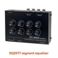 thumbnail image 4 of Preamp EQ207 7 Band Equalizers Sound Modifiers DC12V Power Input Audio Mixer Us Plug,1 x Sound Mixing Console,Black, 4 of 6