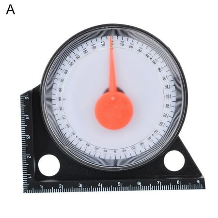 

Feiruifan High Sensitivity Accurate Clear Scale Slope Angle Meter Accurate Multifunctional Mini Lightweight Long Service Life Inclinometer Protractor for Civil Engineering