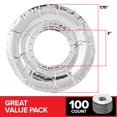 thumbnail image 2 of Forros para quemadores de gas Stock Your Home, papel de aluminio, paquete de 100, 2 of 7
