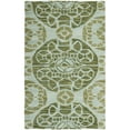 thumbnail image 3 of SAFAVIEH Wyndham Louise Medallion Wool Area Rug, Turquoise/Green, 4' x 6', 3 of 9