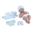 thumbnail image 1 of Nursery 8 Pièces Bleu Layette Bébé Poupée Cadeau Ensemble 14 Po Poupée Souriante Réaliste, 1 of 1