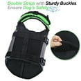 thumbnail image 4 of VIVAGLORY Dog Life Jacket Vest for Swimming, Sports Style, Bright Green, XLarge, 4 of 6