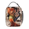 thumbnail image 3 of Cartoon Lunch Bag Zootopia Insulated Lunch Box Leakproof Cooler Food Lunch Containers for Work Travel and Picnic, 3 of 8