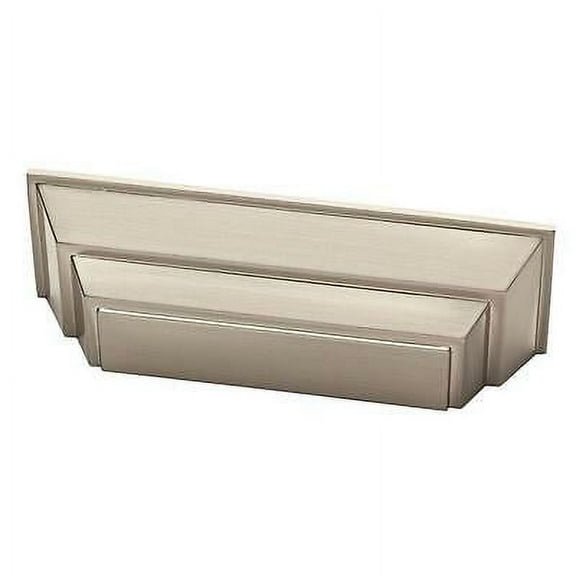 Liberty P37496C-SN Satin Nickel 3" Square Cup Style Cabinet Drawer Pull