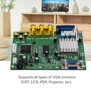 Rdeghly adaptateur vga de jeu vidéo, carte d'adaptateur de jeu d'arcade, carte d'adaptateur de convertisseur vidéo CGA / EGA / YUV / RGB à VGA Arcade Game HD pour moniteur CRP LCD PDP