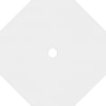 thumbnail image 4 of 12"OD x 1"ID x 4"C x 1"P Logan Architectural Grade PVC Contemporary Ceiling Medallion, 4 of 11