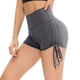 thumbnail image 1 of Pantalones cortos de yoga para mujer Cordón Cintura alta Deportes Fitness Entrenamiento Correr, 1 of 8