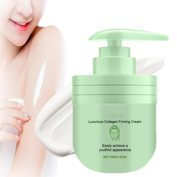 Luxury Collagen Firming Cream，New Skin Tightening Jelly Cream for Body.For All Skin Types 3.53oz