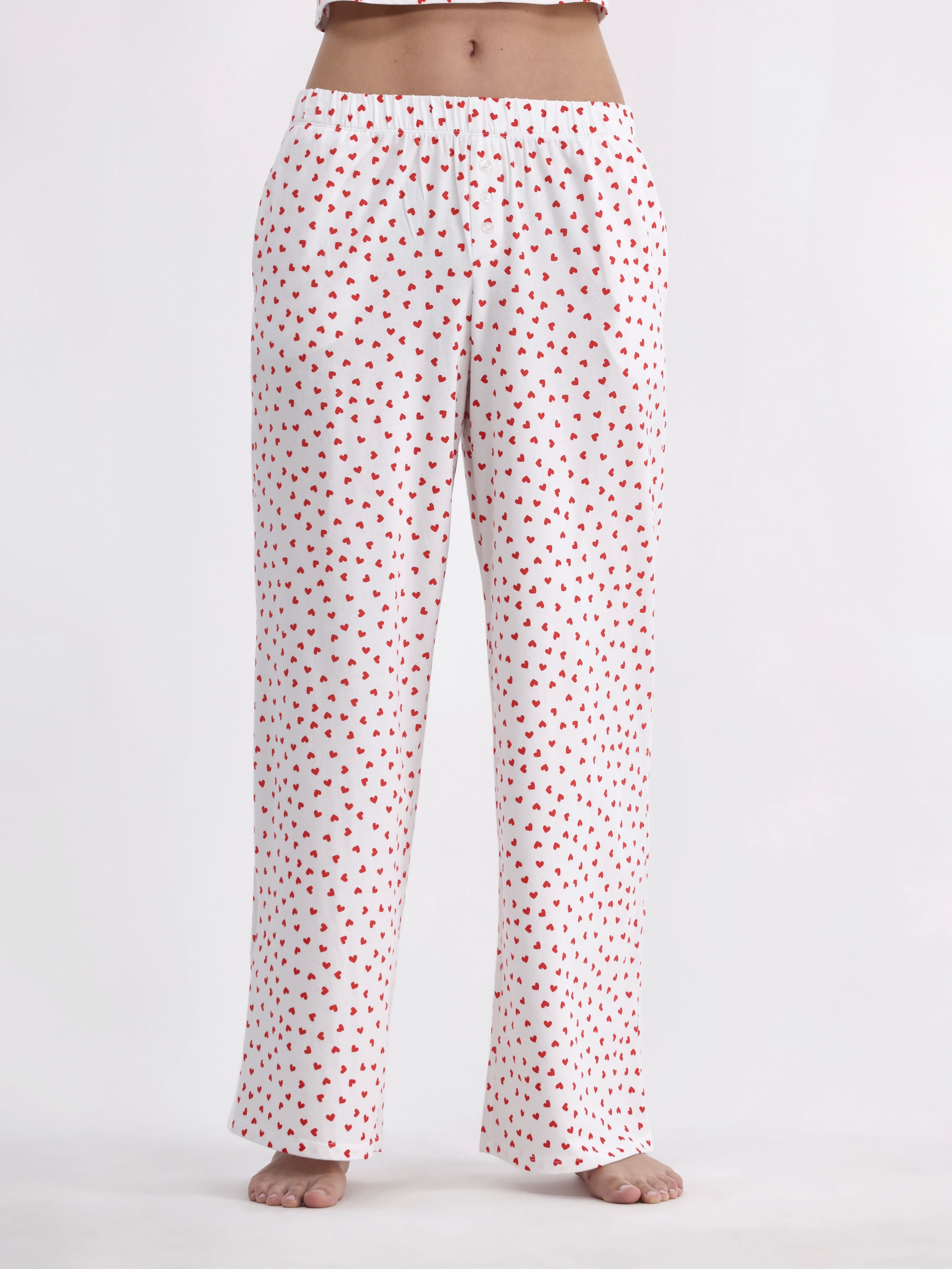 No Boundaries Jersey Sleep Pants, 30” Inseam, Women’s