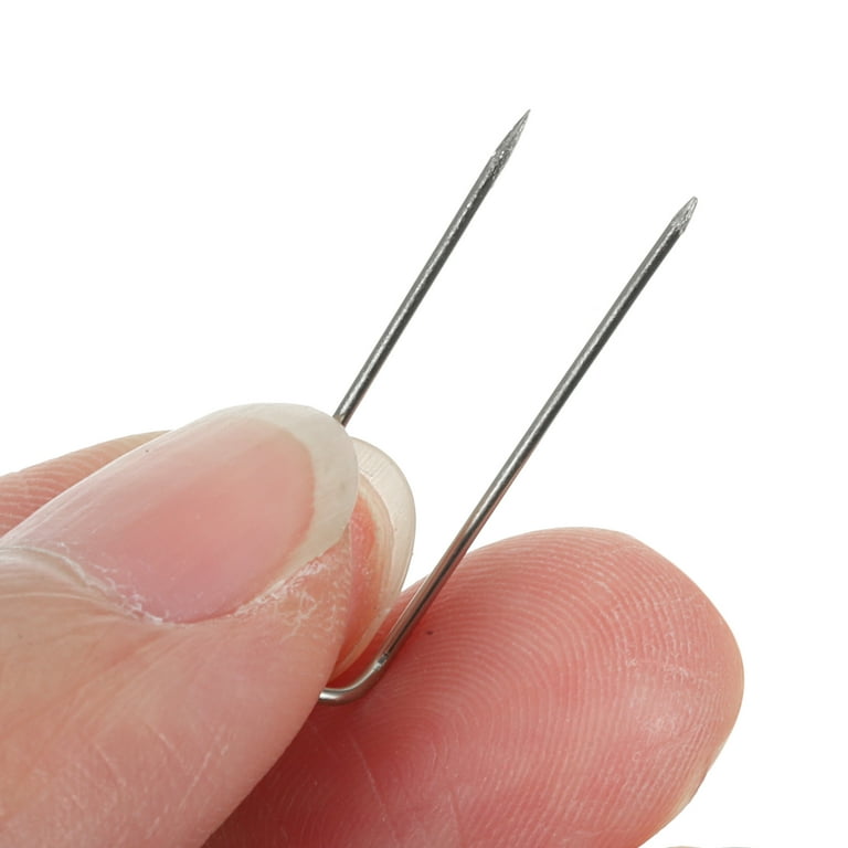 100 pezzi 54 mm in metallo parrucca T Pins lunghi Craft Pins testa