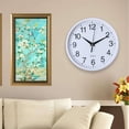 thumbnail image 5 of Minimalist Smart Clock 20cm Diameter Modern Aesthetic Perfect For Small Spaces, 5 of 6