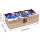 thumbnail image 2 of Rock Dog Caja Organizadora de Madera Rústica - Caja Decorativa Multifuncional para Escritorio, Hogar, Oficina, Joyas y Manualidades, 2 of 6