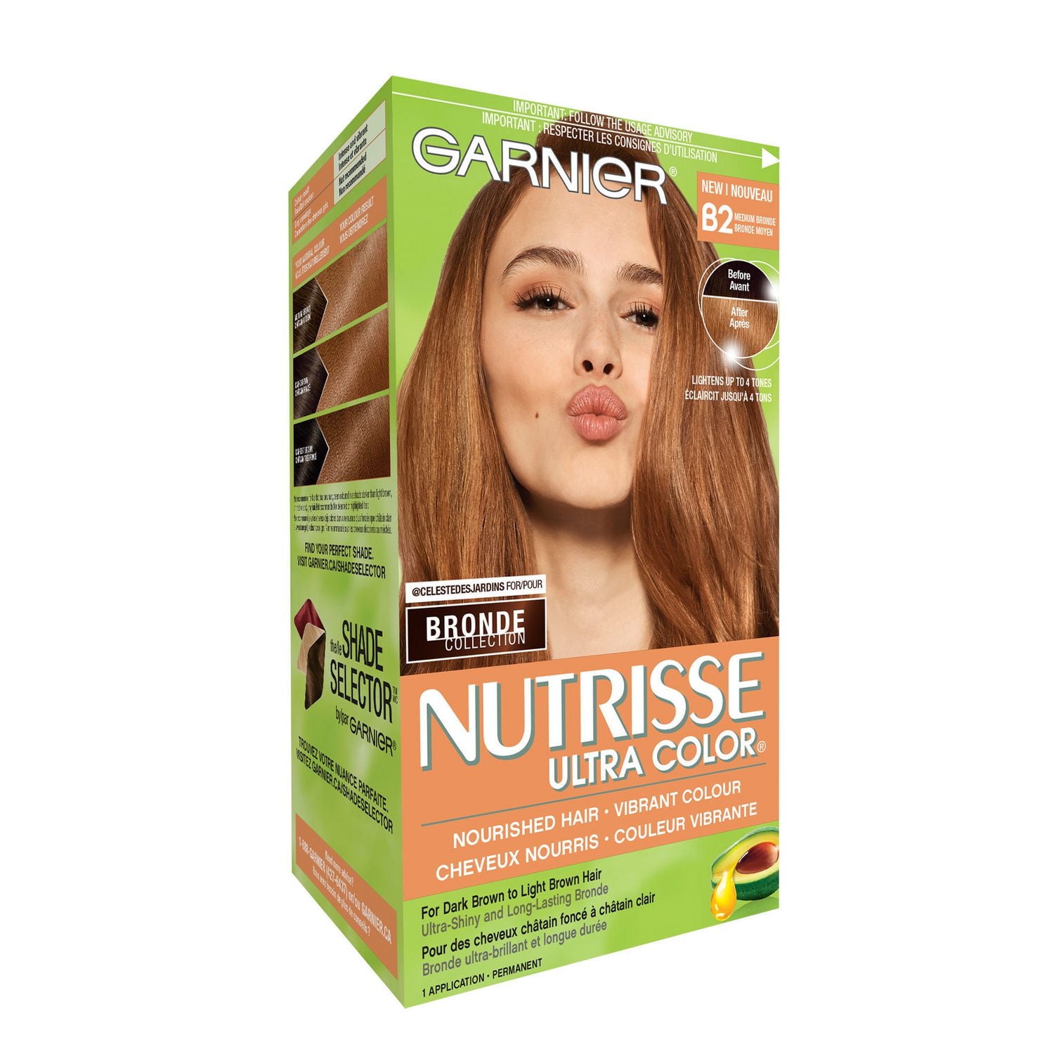 Garnier Nutrisse Ultra Color Permanent Haircolour, 1 pack, 1 pack