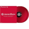 Pioneer DJ RB-VD1-CR Red Timecode Control Vinyl (Pair) for rekordbox DJ DVS