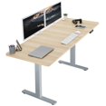thumbnail image 1 of Escritorio de pie VIVO Electric DESK-KIT-1G7C Madera clara/Gris, 1 of 9