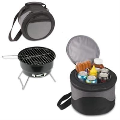 Fire And Ice Grill - Picnic Time 771-00-175-000-0 Caliente Portable Grill
