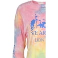 thumbnail image 6 of Disney Ladies Lion King Fashion Top - Hakuna Matata Clothing Lion King Tie Dye Long Sleeve Crop Tee, 6 of 8