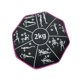 thumbnail image 5 of Bolsa de arena con mancuernas suaves, equipo compacto, redonda, herramienta para principiantes, bolsa de arena para entrenamiento Rosa roja, 5 of 8