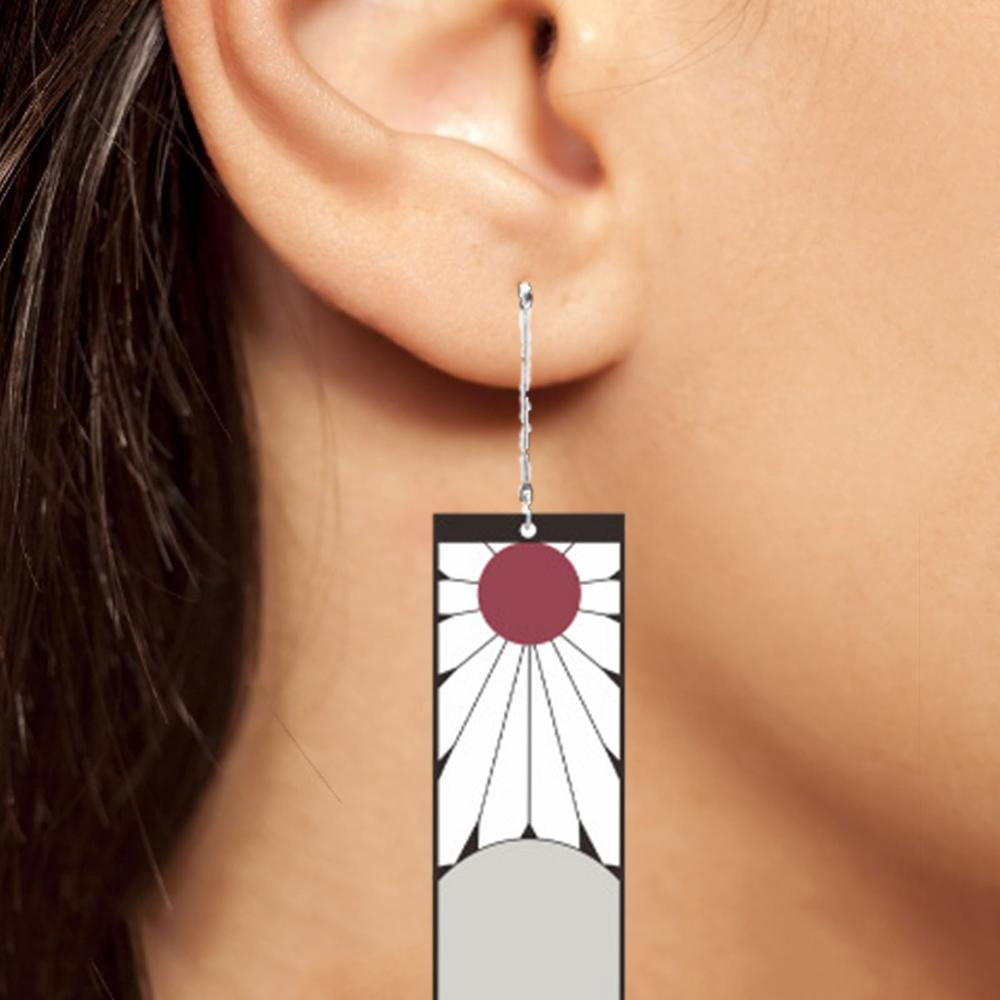 IMSHIE Demon Slayer Earrings 71X25 Inch Tanjiro Drop Earrings Kimetsu No  Yaiba Series Acrylic Sun Breathing Kagura Earrings Nezuko Zenitsu Dangle  Earrings Anime Cosplay Accessories Agreeable greater - Walmart.com
