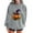 Gray, variant on Elvqul Womens Long Sleeve Sweatshirts Halloween Pumpkin Ghost Sweatshirt Spooky Crew Neck Casual Graphic Pullover Tops for Women Beige