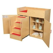WOOD DESIGNS Deluxe Infant Care Center with Stairs